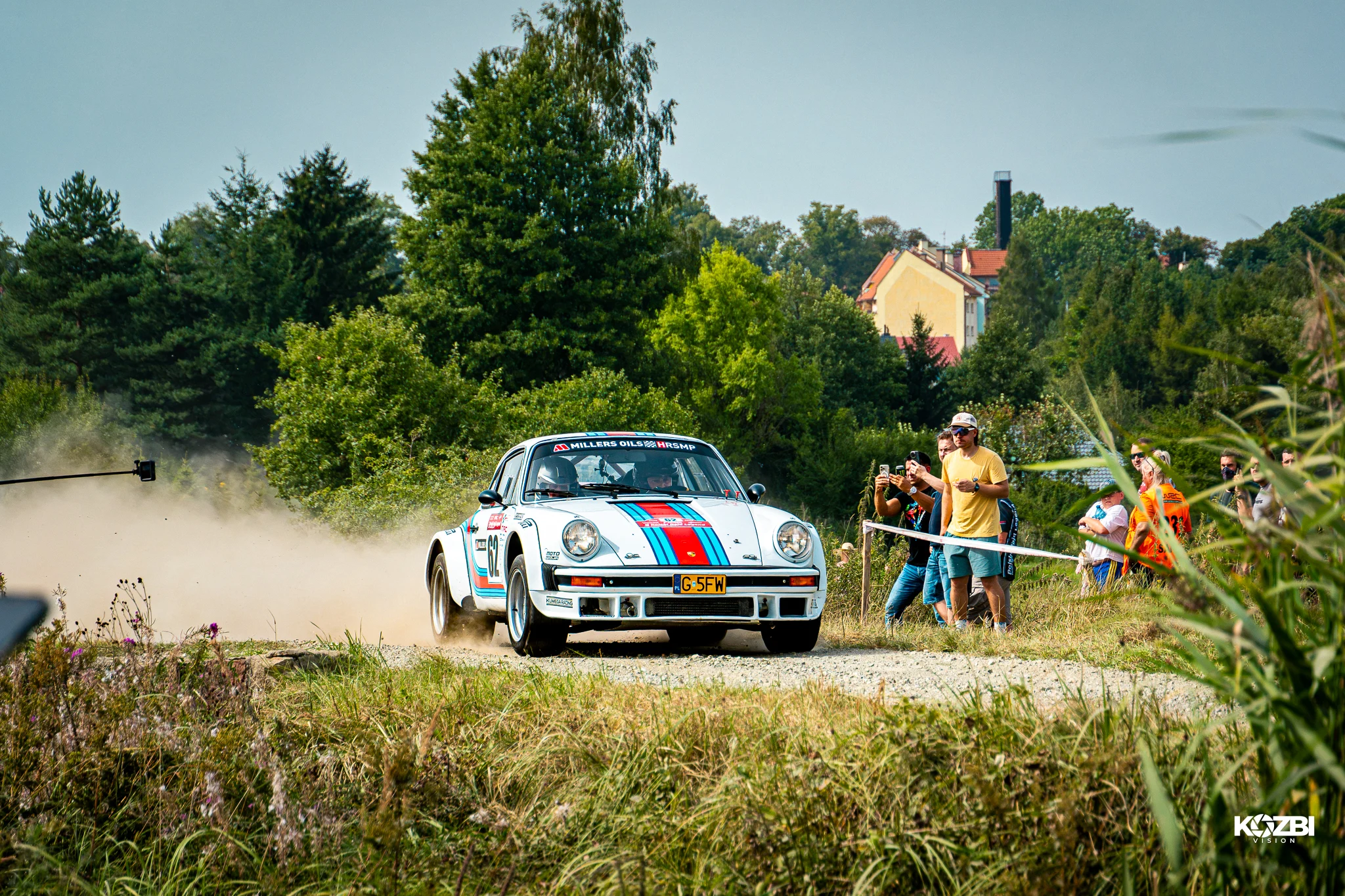 Porsche podczas Rajdu Legend